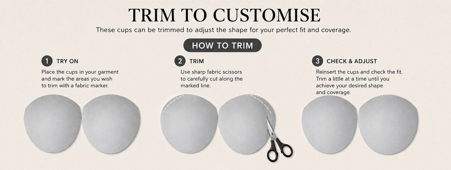 Pre-made Bra, Corset, Lingerie, Foam Bra Cups.