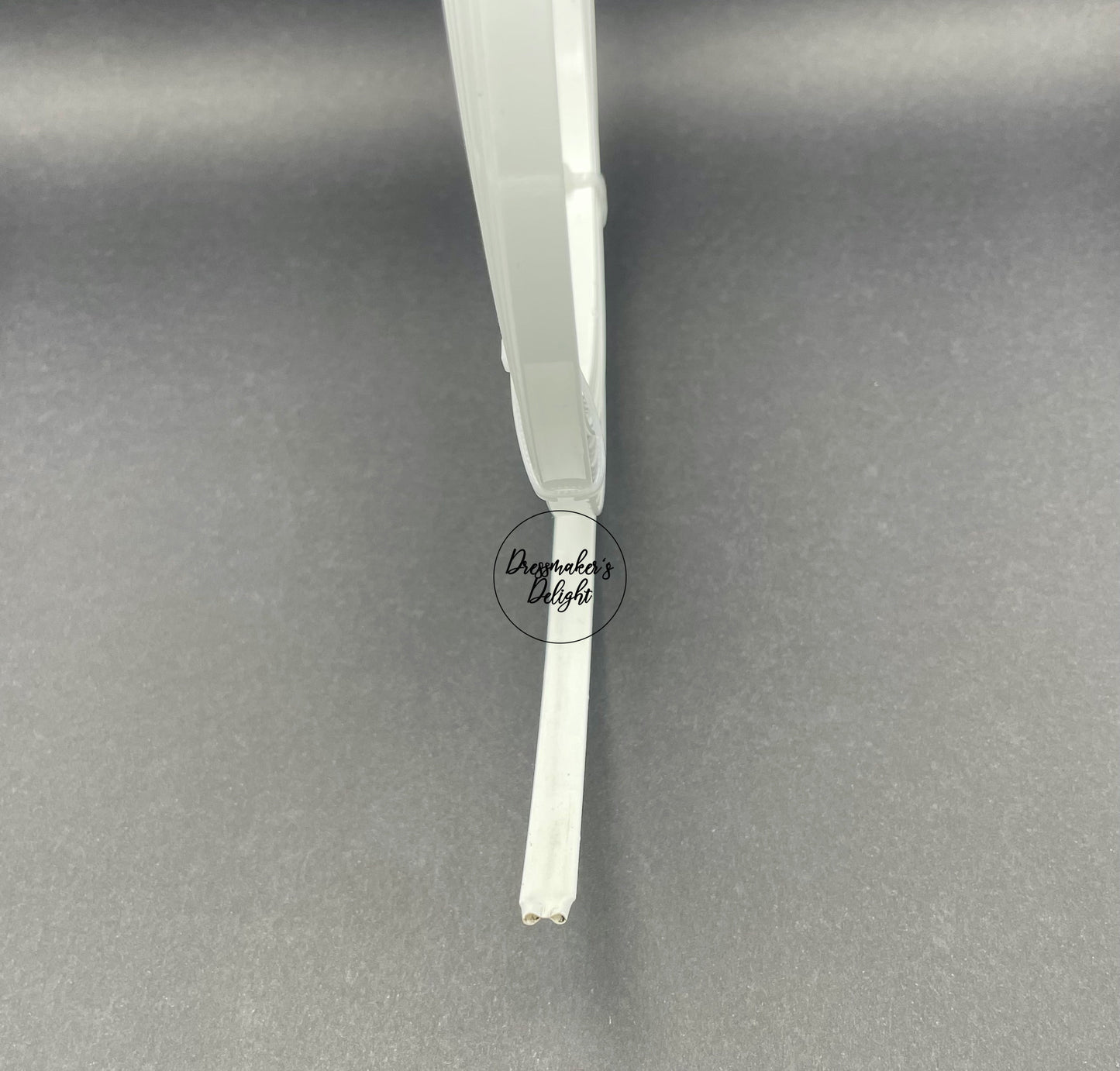 5mm and 7mm White Flat Steel Spring Boning, Lingerie, Hoop Skirt and Corsetry Boning. Stiff Boning. Steel Bars