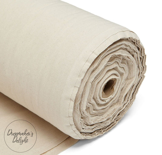 100% Medium Weight Cotton Calico, Toile Calico, Sampling Calico, Natural Calico